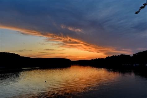 Free picture: lake, reflection, sunset, beach, sun, dawn, water, dusk ...