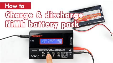 How To Charge And Discharge A NiMH Battery Pack With Tenergy S TB6B