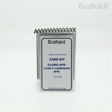 Card Kit Cloro Dpd Livre E Comb B M Alfakit