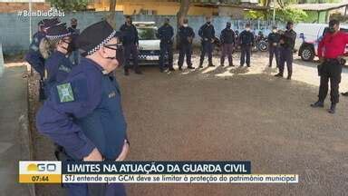 Bom Dia GO STJ decide que guardas municipais não têm poder policial e