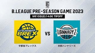 ライブ同時接続数グラフバスケ宇都宮ブレックス vs 京都ハンナリーズB LEAGUE PRE SEASON GAME 2023