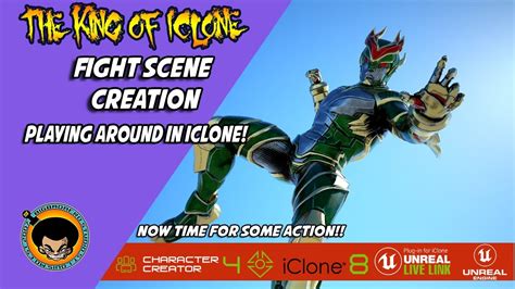 The King Of Iclone Fight Scene Part 2 YouTube