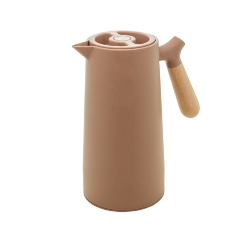 Garrafa Térmica Nórdica Nude Cabo Madeira 1 Litro você compra na Reviva Home