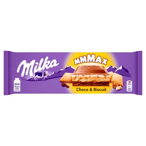 Milka Mmmax Czekolada Mleczna Z Herbatnikiem Choco Biscuit G