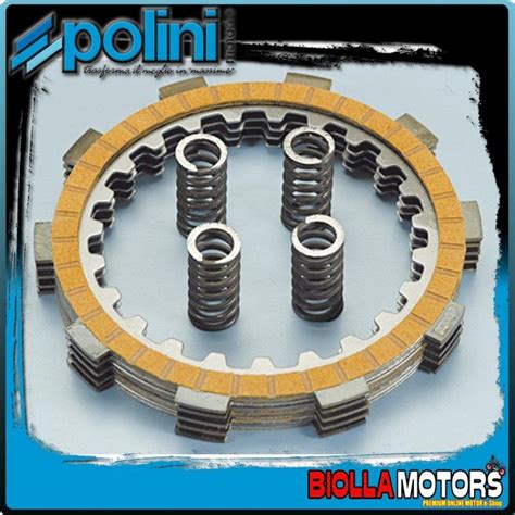 230 0011 Kit Serie Dischi Frizione Polini Mbk X Limit 50 Minarelli Am6