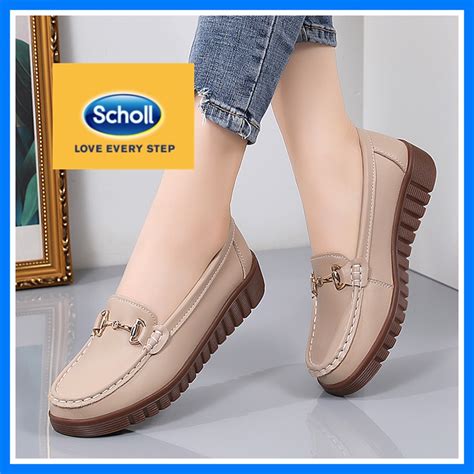 Scholl Women Shoes Womens Scholl Casual Leather Shoes Scholl Ladies