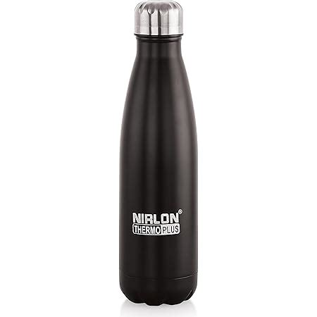 NIRLON Stainless Steel Vaccum Insulated Flask Water Bottle With Handle Leak Proof Hot Cold