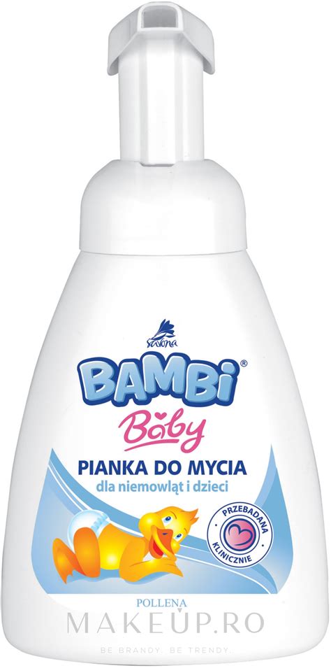 Pollena Savona Bambi Baby Washing Foam For Babies and Children Spumă