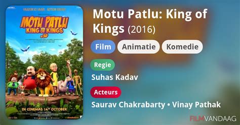 Motu Patlu King Of Kings Film Filmvandaag Nl