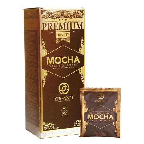 Organo Gourmet Cafe Mocha Sachets Walmart