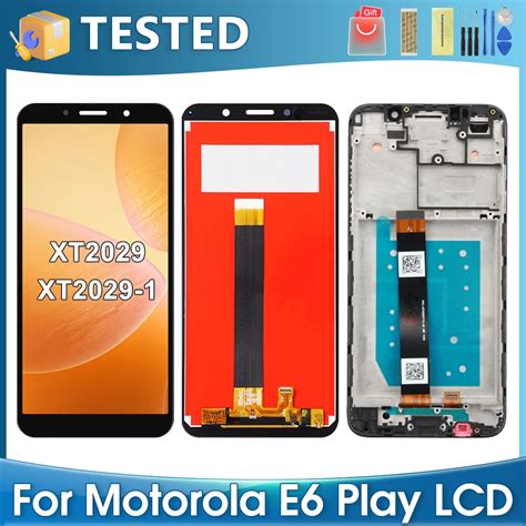 Pantalla LCD De 5 5 Pulgadas Para Motorola Moto E6 Play Montaje De