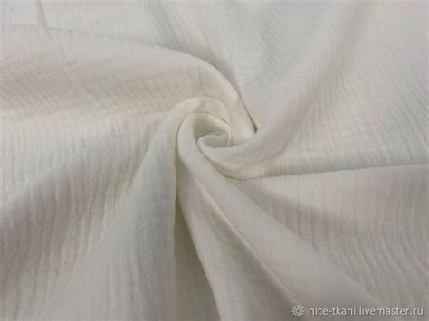 321201 Муслин ткань хлопок жатая ткань муслин молочный марлевка купить ...