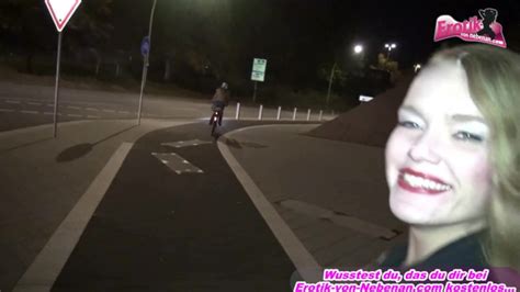 Unterwegs Mit Sperma Im Gesicht Nach Outdoor Sex Deutsche Pornos