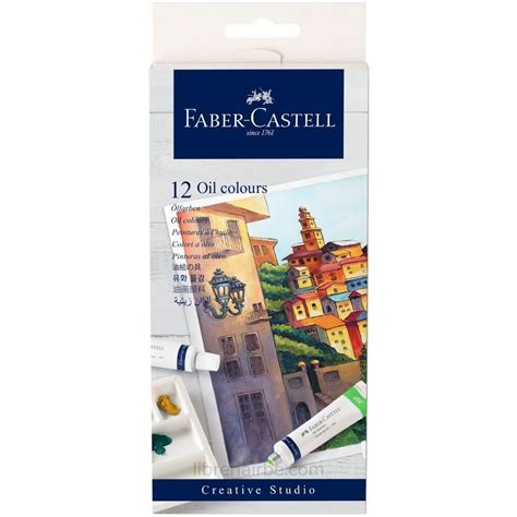 Pinturas al Óleo Faber Castell Creative Studio Set de 12 Colores en