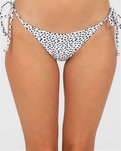 Shop Topanga Zira Bikini Bottom In White Black Fast Shipping Easy Returns City Beach Australia
