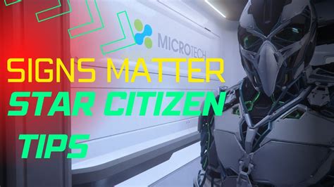 Star Citizen Quick Tips Look At The Signs In Star Citizen YouTube