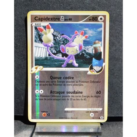 Carte Pokémon 56 111 Capidextre REVERSE Platine Rivaux Émergeants