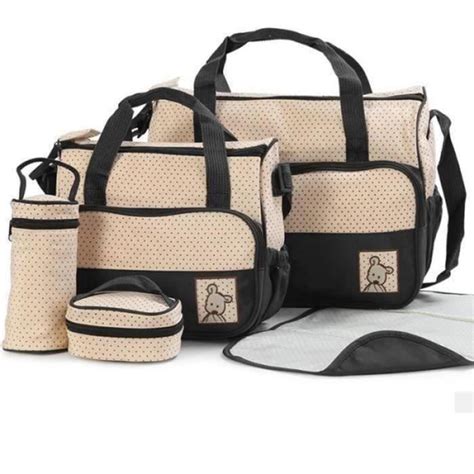 BK Sac à Main Langer Bébé Maman Set de 5pcs pour Promenade Cdiscount