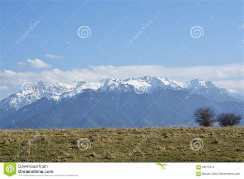 Bucegi Mountains in Spring Time.Bucegi Mountain Landscape in the Winter ...