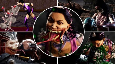 Mortal Kombat Mileena Todos Os Fatalities Babalities Friendships