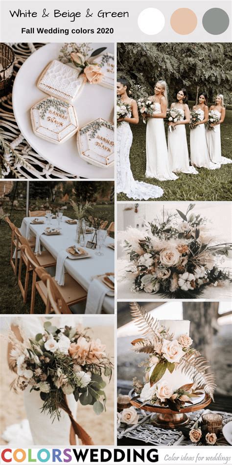 Best 8 Fall Wedding Color Combos For 2020 Fall Wedding Colors Sage