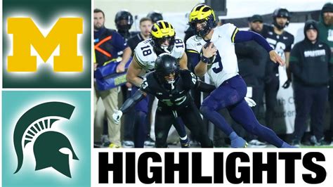 2 Michigan Vs Michigan State Second Half College Football Week 8