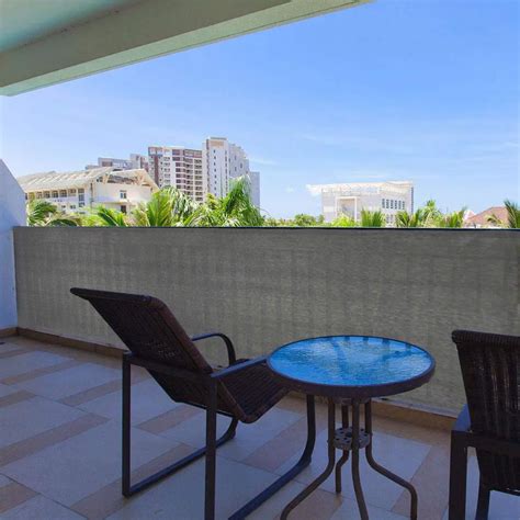 Домашний Балконный экран с люверсами для защиты от солнца, защита от ...