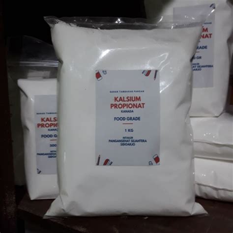 Jual Kalsium Propionat Macco Food Grade Gr Shopee Indonesia