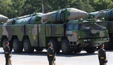 China displays DF-21D Anti-Ship Ballistic Missile