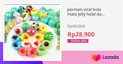 Permen Viral Bola Mata Jelly Halal Dan Lunak Permen Viral Tiktok Bola