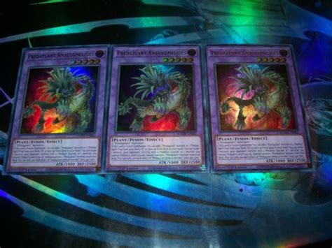 3x Predaplant Ambulomelides 1st Edition Ultra Rare Mama En065 Yu Gi Oh Ebay