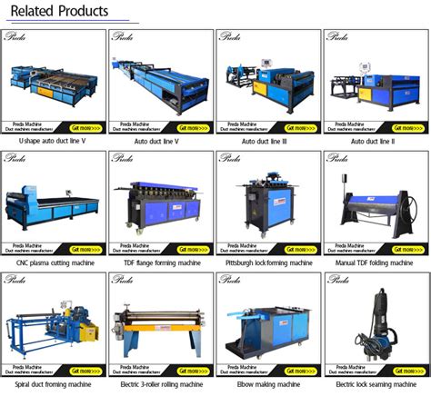 HVAC Duct Beading Machine With Auto Duct Line Beader 1300mm And 2000mm