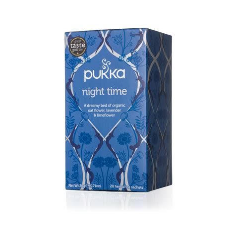 Pukka Tea Night Time Available Online At Elite Health Supplements