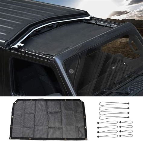 Amazon Voodonala For Jeep JL Sunshade Mesh Sun Shade Bikini Top For 2018 2020 Jeep Wrangler