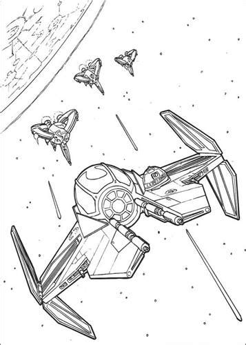 Star Wars Spaceship Coloring Pages