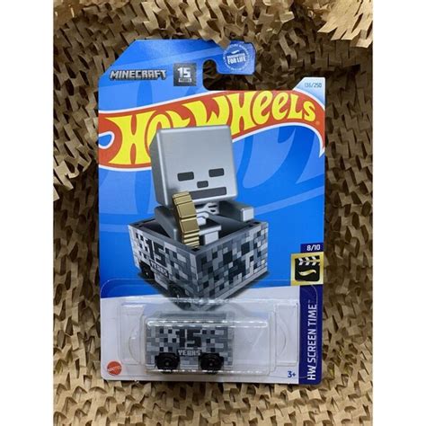 Hot Wheels Toys Mattel Hot Wheels Hw Screen Time Minecraft Minecart Years New