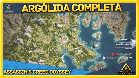 Assassin S Creed Odyssey ArgÓlida Completa 100 Todos BaÚs E Segredos Youtube