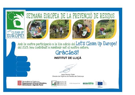 Lets Clean Up Europe Ins De Lli