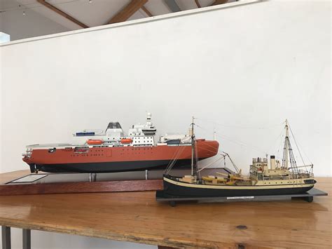 Model of Australia’s new Antarctic icebreaker on public display ...