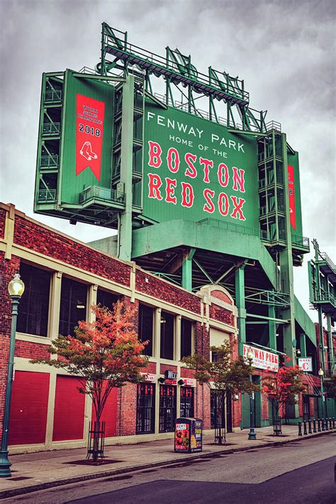 Boston Fenway Park Over Lansdowne Street Photograph By Gregory Ballos