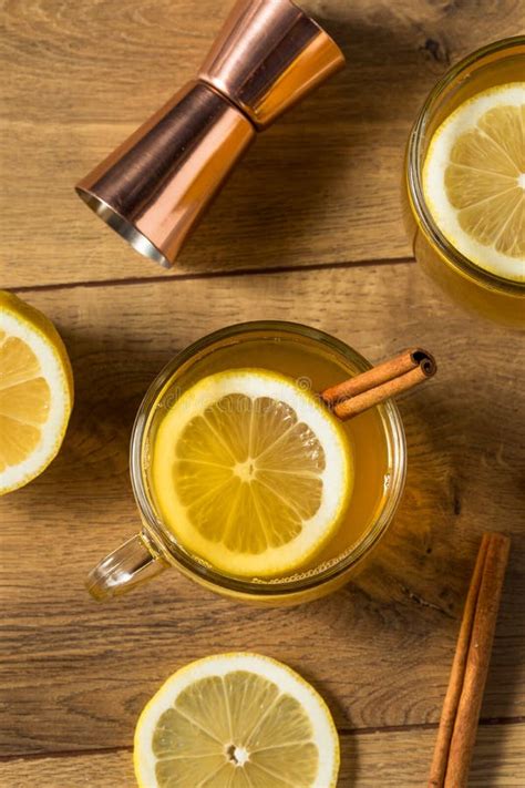 Boozy Warm Holiday Hot Toddy Cocktail Stock Photo Image Of Toddy Beverage 261139910