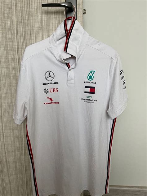 Mercedes AMG Petronas F1 Polo Tee Men S Fashion Tops Sets Tshirts