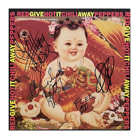 Signed Autograph Red Hot Chili Peppers All Autographes