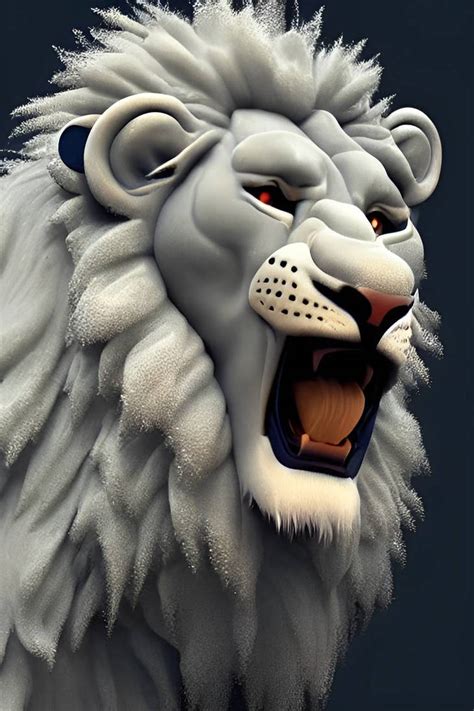 Frost Lion by ValkyrieEir on DeviantArt