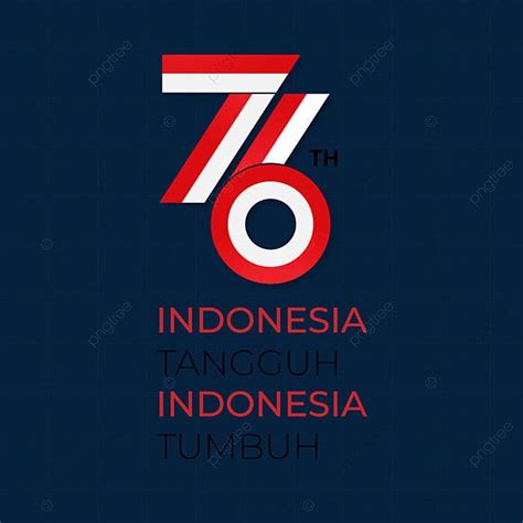 17 Agustus Vector Hd Images 76 Tahun Dirgahayu Republik Indonesia Red