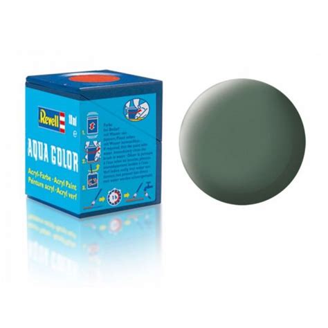 Revell Pintura Aqua Color 67 Gris Verdoso Mate 18 Ml