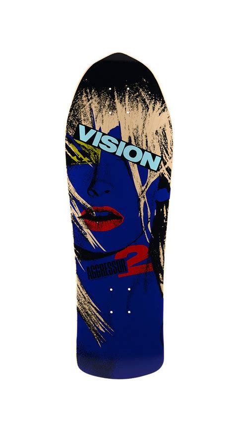 Vision Aggressor 2 Og Concave 1025x305 Reissue Skateboard Deck T