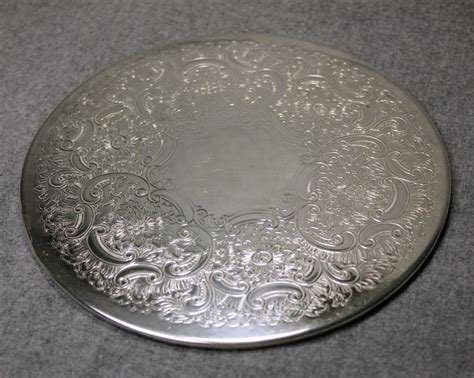 Silver Plated Trivet Made In England Epca Electro Plated Etsy