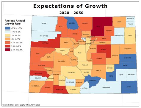 Colorado Population Map