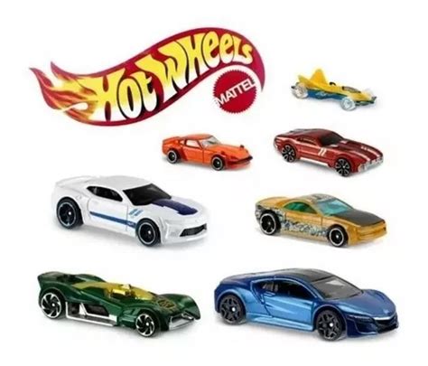 Kit C Carrinhos Hot Wheels Sortidos Brinquedo Mattel Pack Parcelamento Sem Juros